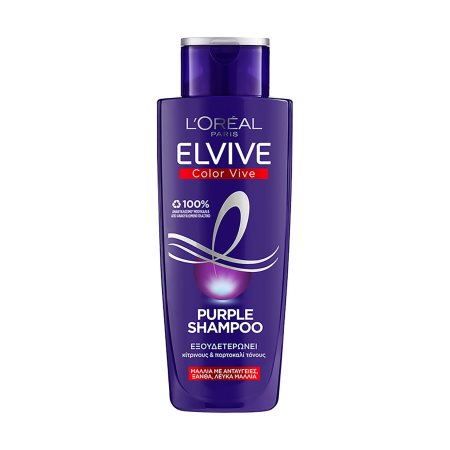 ELVIVE Σαμπουάν Μαλλιών Color Vive Purple Ανταύγεις Ξανθά Λευκά 200ml