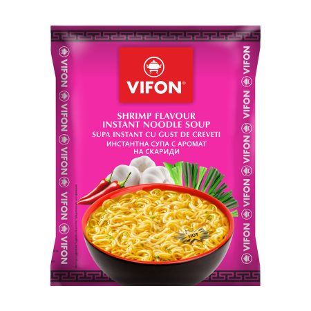 VIFON Noodles Στιγμής με γεύση Γαρίδας 60gr