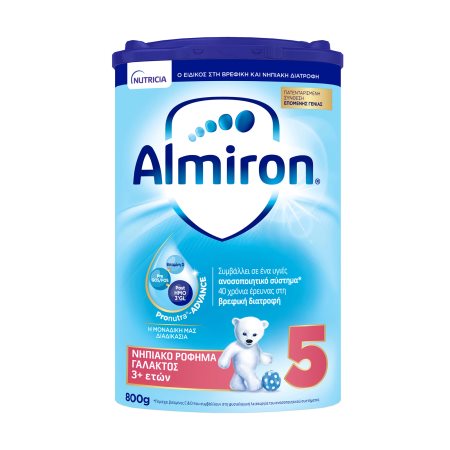 NUTRICIA Almiron 5 Νηπιακό Ρόφημα Γάλακτος +3 Ετών σε σκόνη 800gr