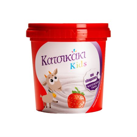ΤΡΙΚΚΗ Κατσικάκι Kids Επιδόρπιο Γάλακτος Κατσικίσιο Φράουλα 140gr