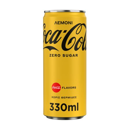 COCA COLA Zero Αναψυκτικό με Λεμόνι Χωρίς ζάχαρη 330ml