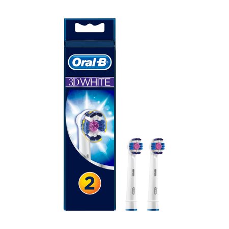 ORAL-B Ανταλλακτικές Κεφαλές Ηλεκτρικής Οδοντόβουρτσας 3D White 2τεμ