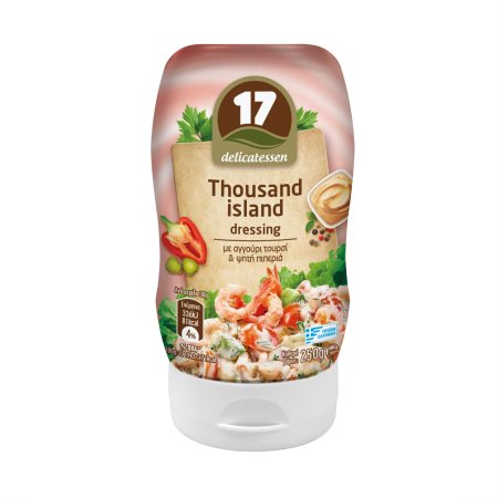 17 DELICATESSEN Σάλτσα Dressing Thousand Islands 250g