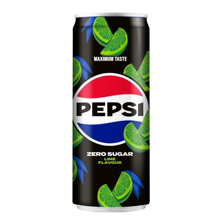 PEPSI Max Αναψυκτικό Cola με Λάιμ Χωρίς ζάχαρη 330ml