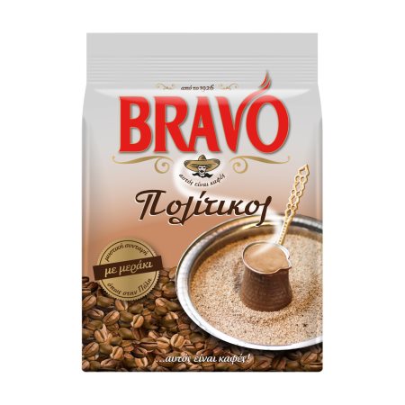 BRAVO Πολίτικος Καφές Ελληνικός  194gr