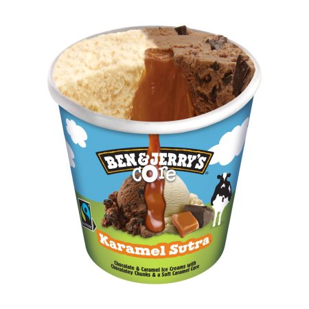 BEN & JERRY'S Παγωτό Caramel Sutra 442gr (465ml)