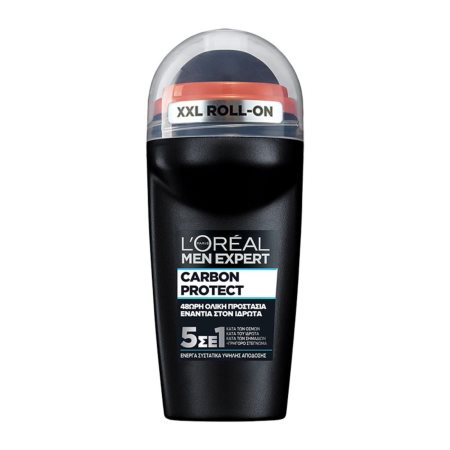 L'OREAL Men Expert Αποσμητικό Roll On Carbon Protect 4in1 50ml