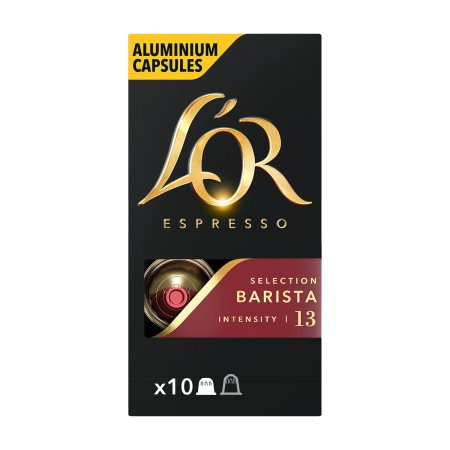 L'OR Καφές Espresso Barista σε Κάψουλες συμβατές με μηχανή Nespresso 10x5,2gr
