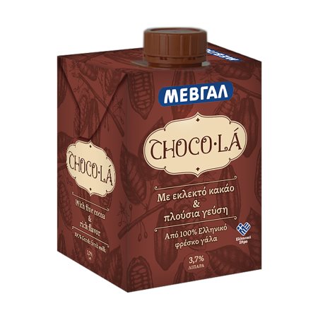 ΜΕΒΓΑΛ Chocola Γάλα με Κακάο 500ml