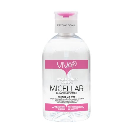 VIVAX Νερό Ντεμακιγιάζ Micellar Hyaluronic & Aloe 500ml