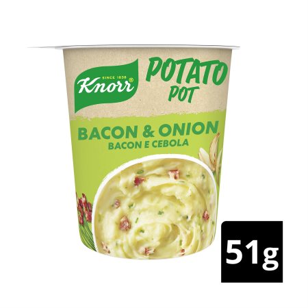 KNORR Potato Pot με Μπέικον & Κρεμμύδι 51gr