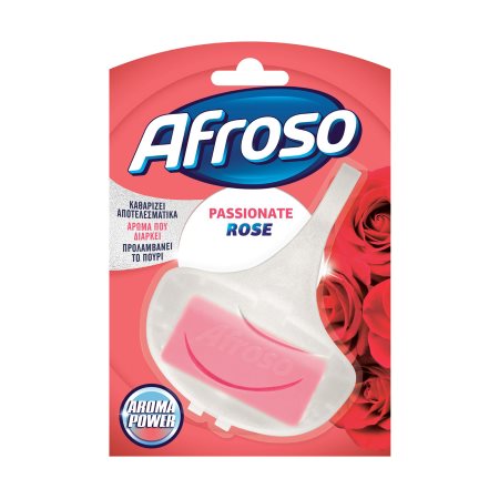 AFROSO Στερεό Block Τουαλέτας Passionate Rose 40gr