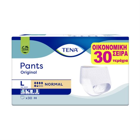 TENA Pants Original Εσώρουχα Ακράτειας Large 30τεμ 