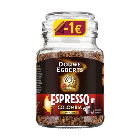 DOUWE EGBERTS Colombia Καφές Στιγμιαίος Espresso 95gr