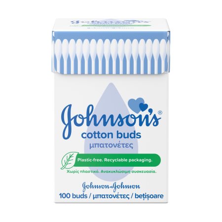 JOHNSON'S Cotton Buds Μπατονέτες 100τεμ