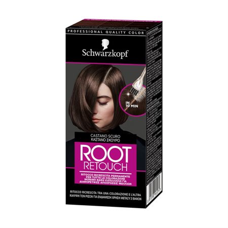 SCHWARZKOPF Root Retouch Βαφή Μαλλιών Κάστανο Σκούρο