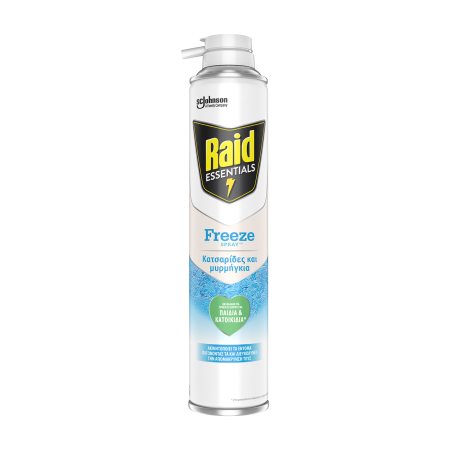 RAID Essentials Freeze Εντομοκτόνο Σπρέι για Κατσαρίδες & Μυρμήγκια 350ml