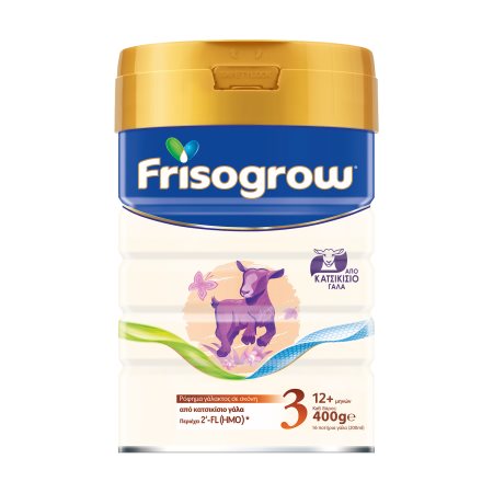 FRISOGROW 3 Γάλα 3ης Βρεφικής Ηλικίας +12 Μηνών από Κατσικίσιο Γάλα σε σκόνη Easy Lid 400gr