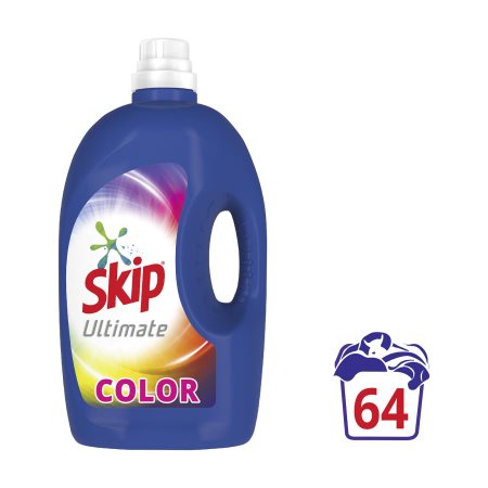 SKIP Ultimate Απορρυπαντικό Πλυντηρίου Ρούχων Υγρό Color 64 πλύσεις 