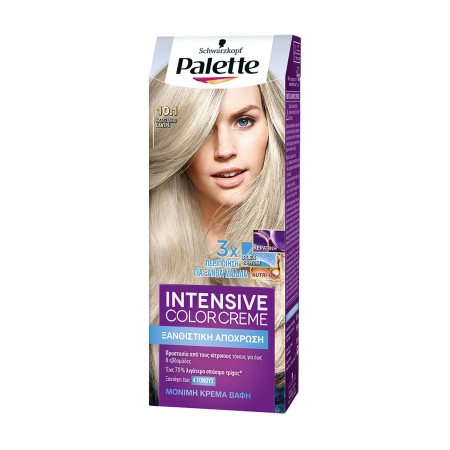 PALETTE Intensive Color Creme Βαφή Μαλλιών Νο10.1 Κατάξανθο Σαντρέ 50ml