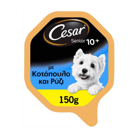 CESAR Υγρή Τροφή Σκύλου Κοτόπουλο & Ρύζι 150gr
