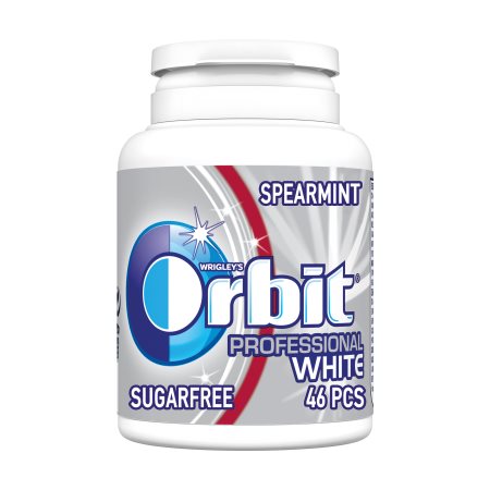 ORBIT Professional White Τσίχλες Δυόσμος Χωρίς ζάχαρη 46τεμ 64gr