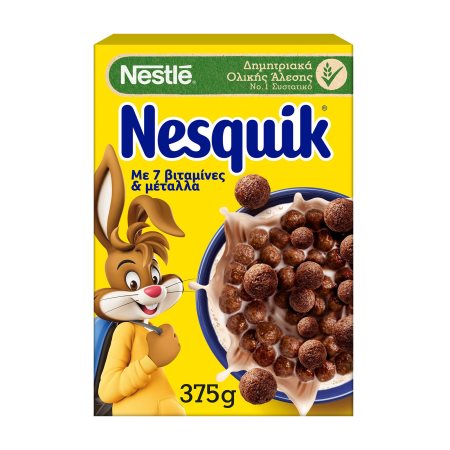 NESTLE Nesquik Δημητριακά με Κακάο 375gr