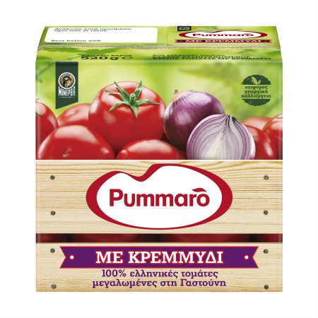 PUMMARO Ντομάτα Πασσάτα με Κρεμμύδι 520gr
