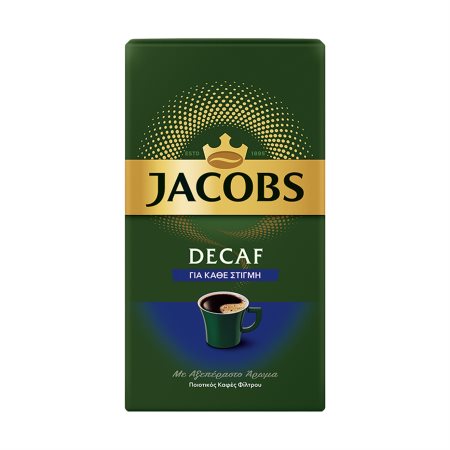 JACOBS Καφές Φίλτρου Decaffeine 250gr