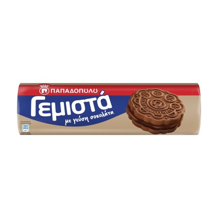 ΠΑΠΑΔΟΠΟΥΛΟΥ Γεμιστά Μπισκότα με γεύση Σοκολάτα 200gr