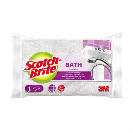 SCOTCH-BRITE Σφουγγαράκι για το Μπάνιο Λευκό