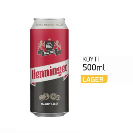 HENNINGER Μπίρα Lager 500ml