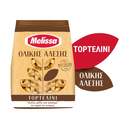MELISSA Τορτελίνι με Τυρί Ολικής Άλεσης 250gr