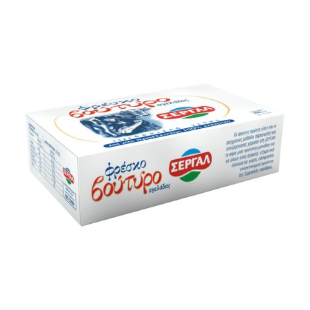 ΣΕΡΓΑΛ Βούτυρο Φρέσκο Αγελάδας Ανάλατο 250g