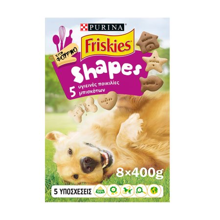 FRISKIES Μπισκότα Σκύλου Shapes 400gr