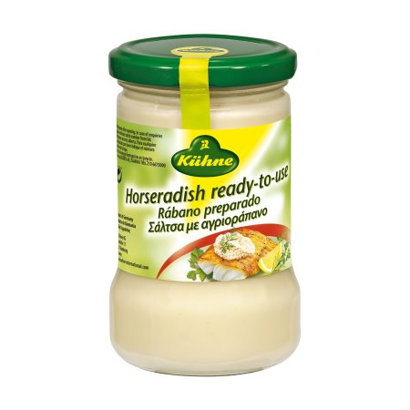 KUHNE Horseradish Σάλτσα με Αγριοράπανο 140gr 