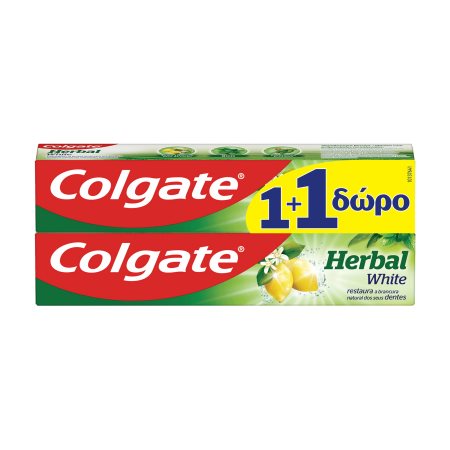 COLGATE Οδοντόκρεμα Herbal White 75ml +1 Δώρο