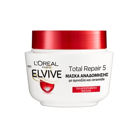 ELVIVE Total Repair 5 Μάσκα Αναδόμησης για Ταλαιπωρημένα Μαλλιά 300ml