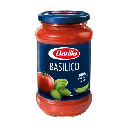 BARILLA Έτοιμη Σάλτσα Ζυμαρικών Basilico Χωρίς γλουτένη 400gr