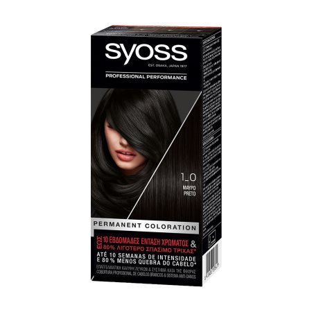 SYOSS Βαφή Μαλλιών Νο1.0 Μαύρο