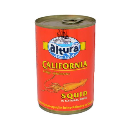 ALTURA California Καλαμάρι σε Φυσικό Χυμό 222g