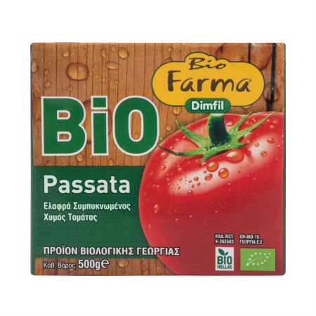 DIMFIL Bio Farma Ντομάτα Πασσάτα Βιολογική 500gr