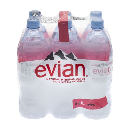 EVIAN Φυσικό Μεταλλικό Νερό 6x1lt