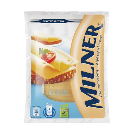 Τυρί MILNER Ημίσκληρο σε φέτες Ολλανδίας 175gr