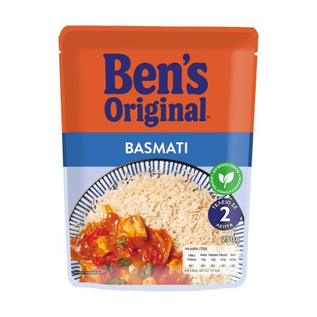 BEN'S ORIGINAL Ρύζι Basmati 2' 250gr