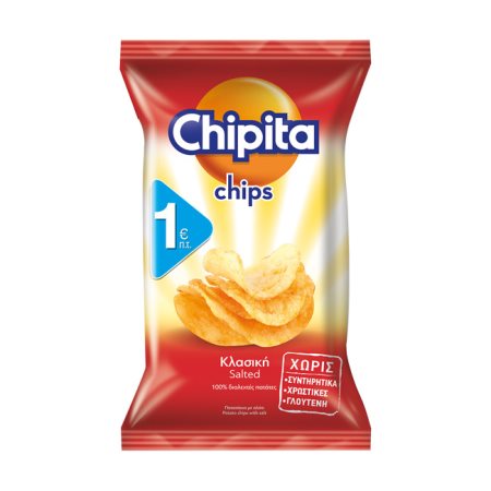 CHIPITA Πατατάκια με Αλάτι Χωρίς γλουτένη 120g