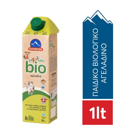 ΟΛΥΜΠΟΣ Μεγαλώνω Bio Ρόφημα Αγελαδινού Γάλακτος Παιδικό Βιολογικό 1lt