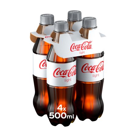 COCA-COLA Light Χωρίς ζάχαρη 4x500ml