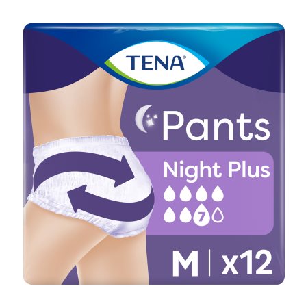 TENA Pants Εσώρουχα Ακράτειας Plus Night Medium 12τεμ