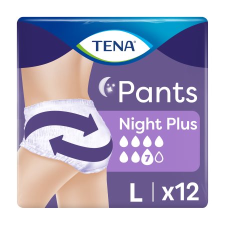 TENA Pants Εσώρουχα Ακράτειας Plus Night Large 12τεμ